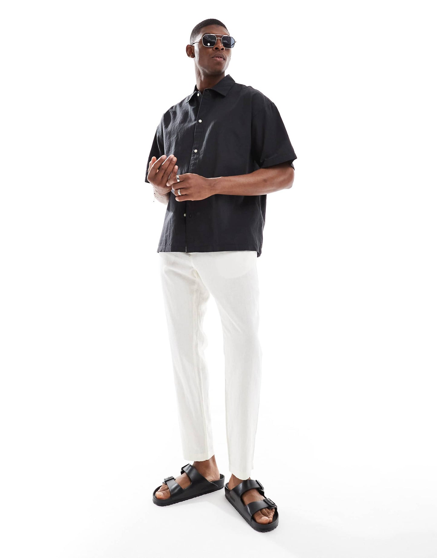 Oversized Linen Shirt