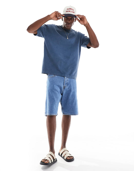 Alex Baggy Denim Shorts