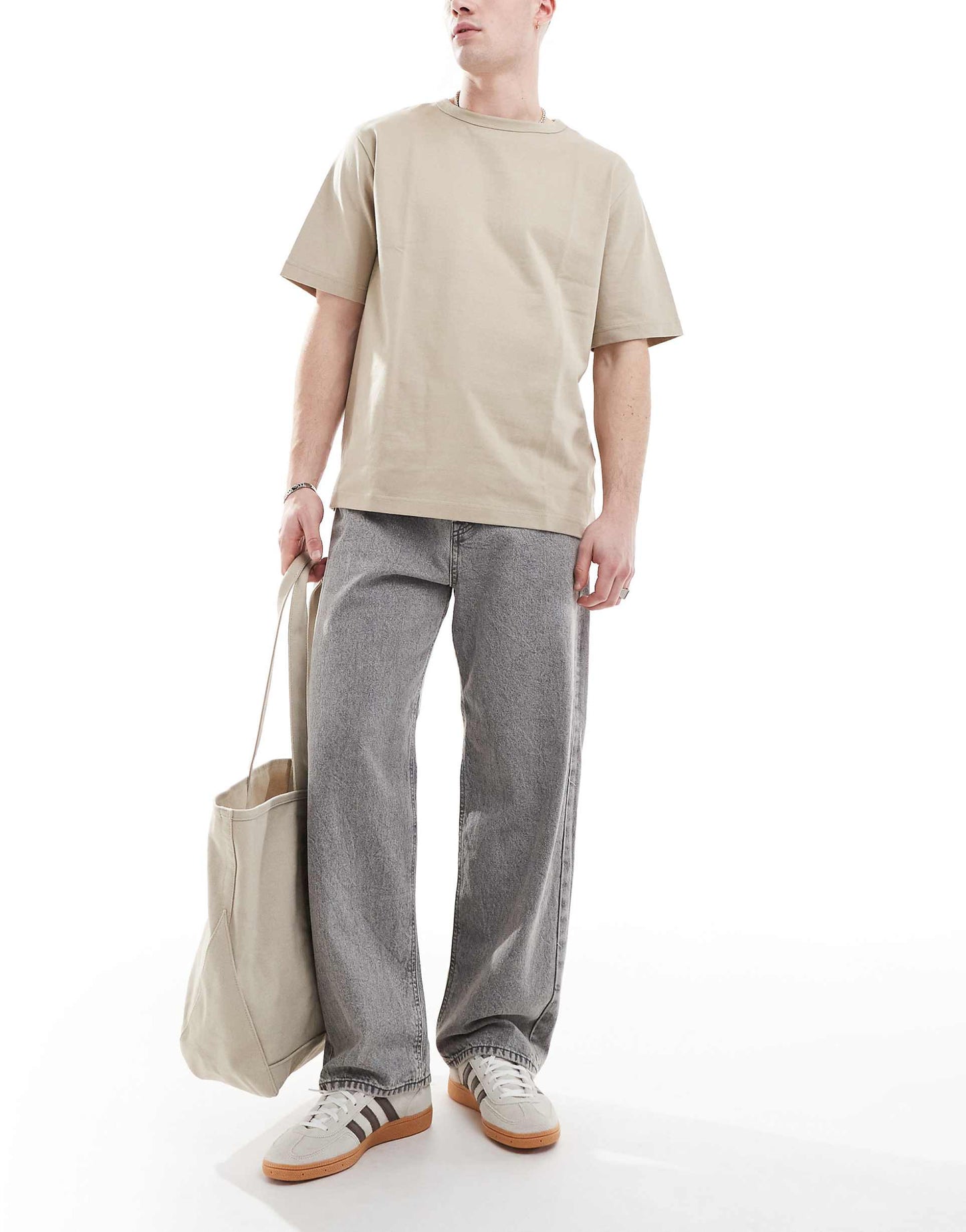 Alex Baggy Jeans Grey Wash