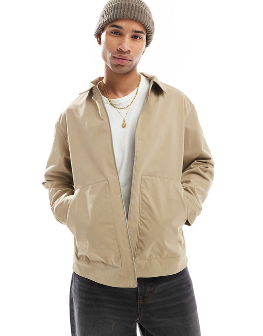 Twill Harrington Jacket