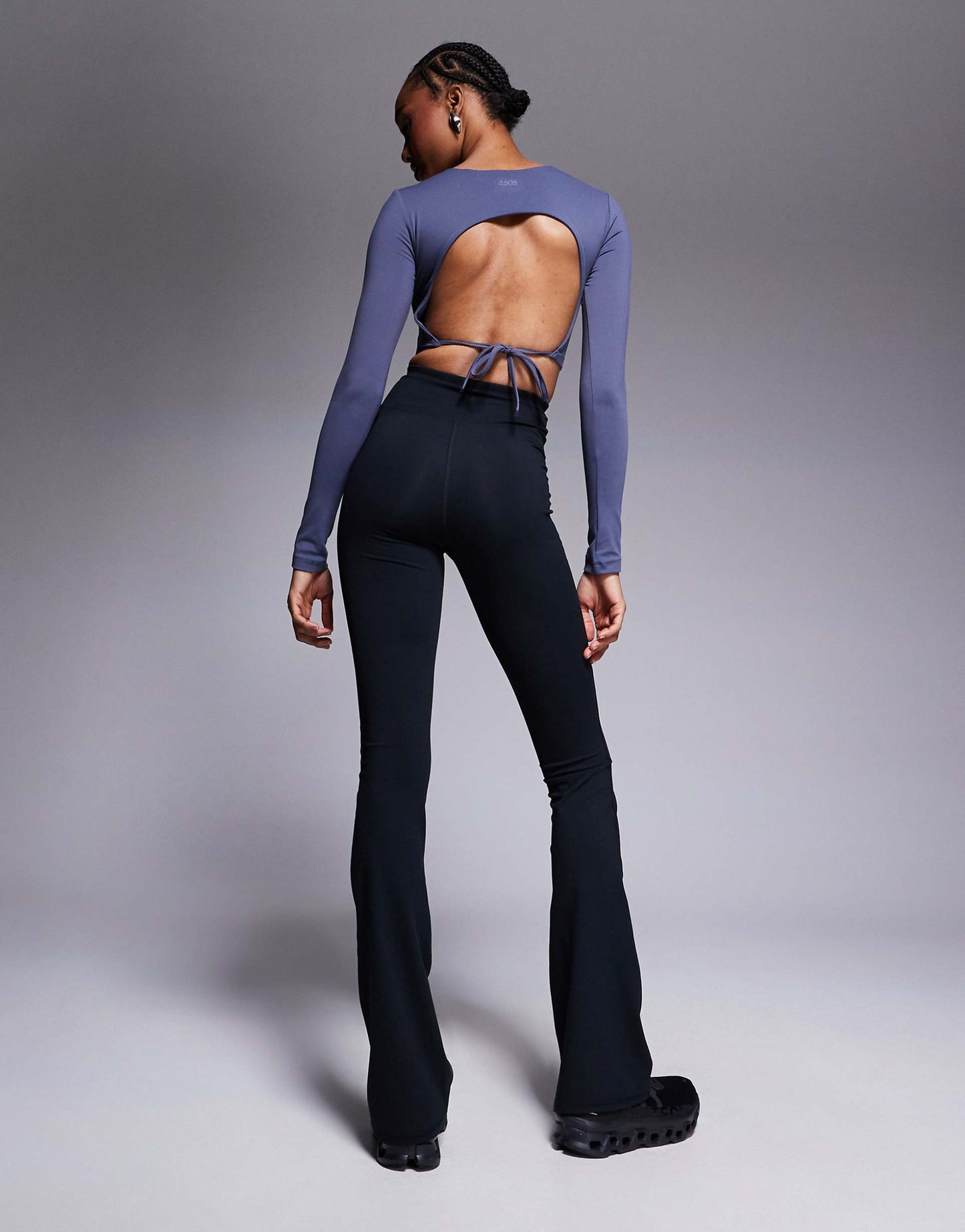 Tall Soft Touch Slim Kick Legging With Wrap Waist