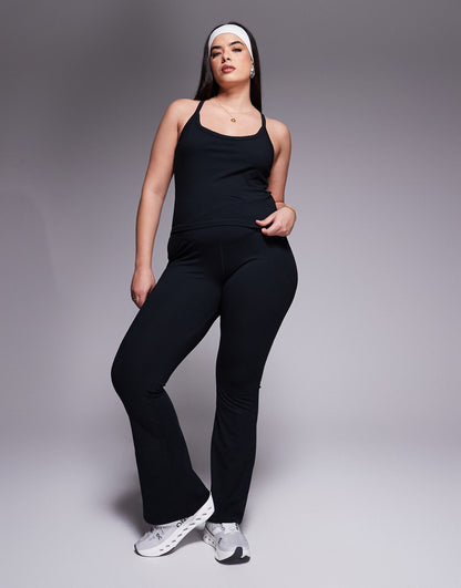 Curve Soft Touch Slim Kick Legging With Wrap Waist