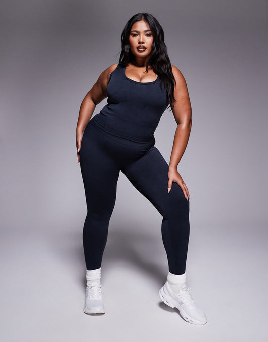 Curve Smooth Seamless High Waist Gym Legging