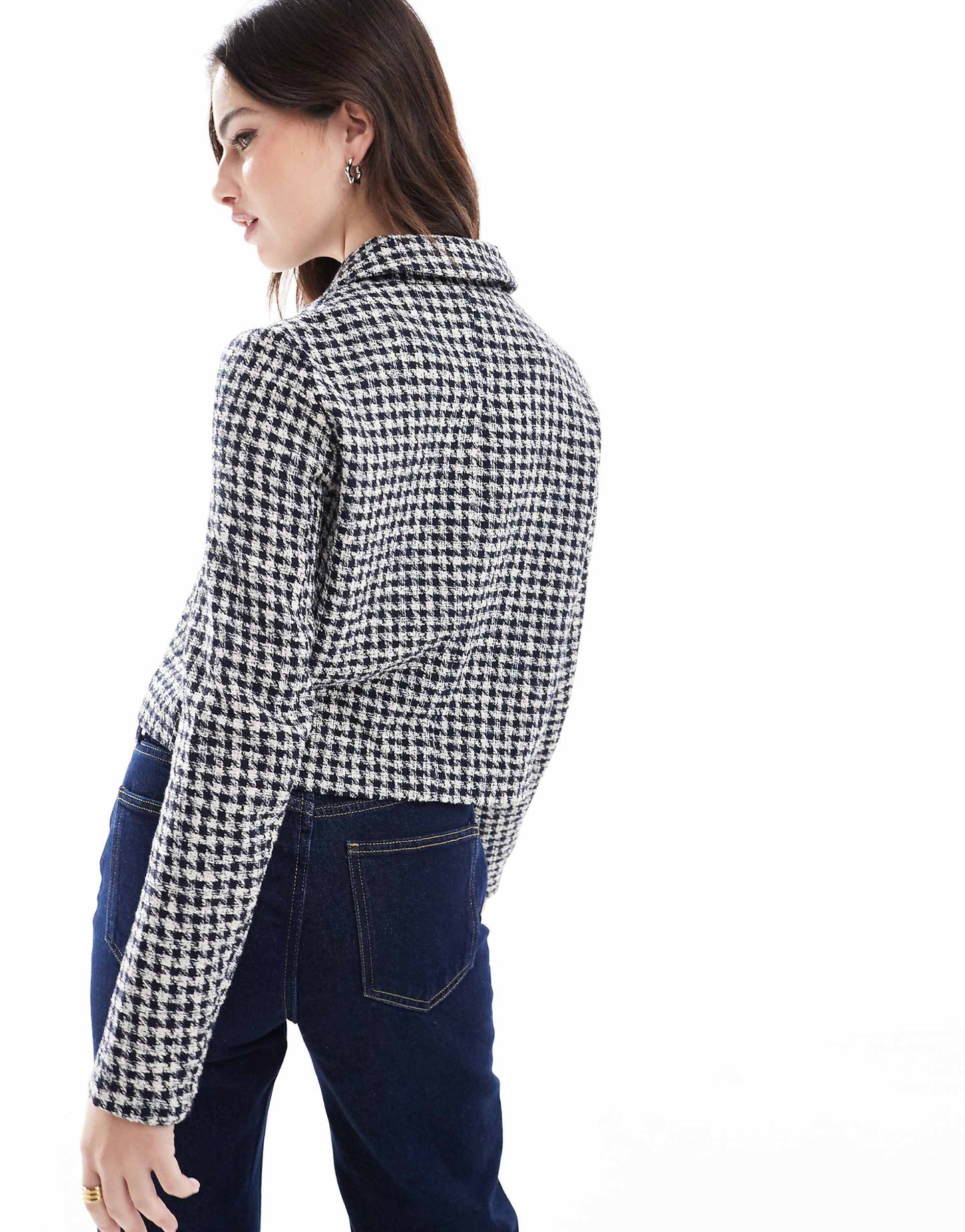 Cropped Boucle Jacket