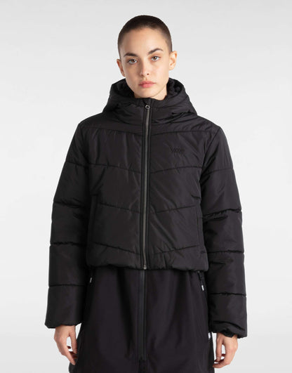 Mte Foundry Cropped Hooded Puffer Jacket