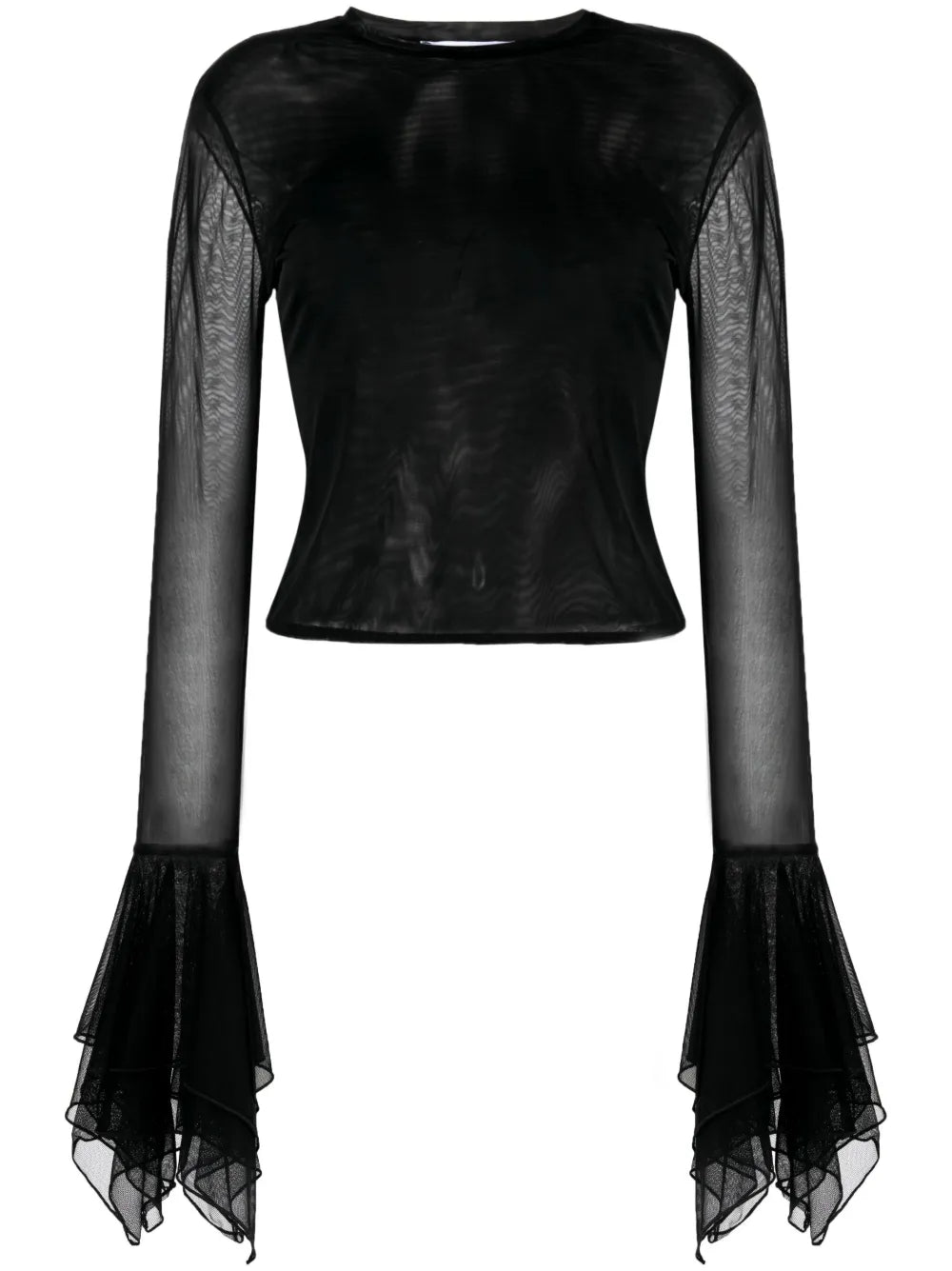 Semi-Sheer Tulle T-Shirt