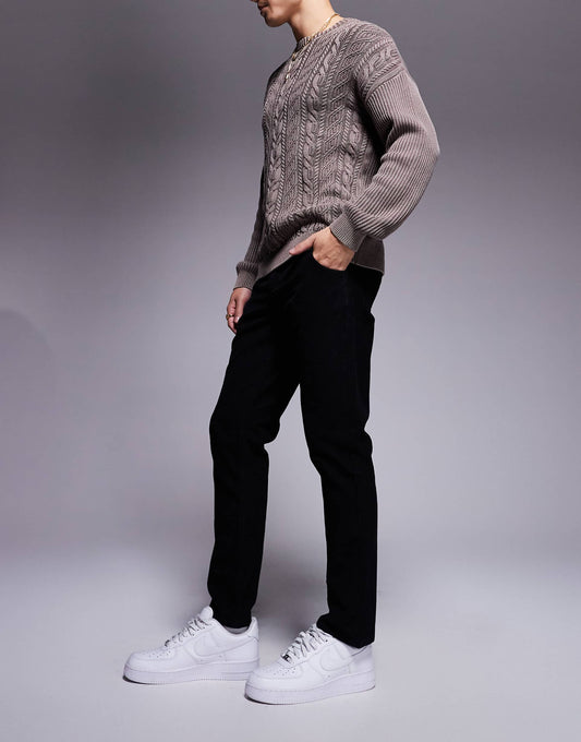 Straight Leg Cord Trousers
