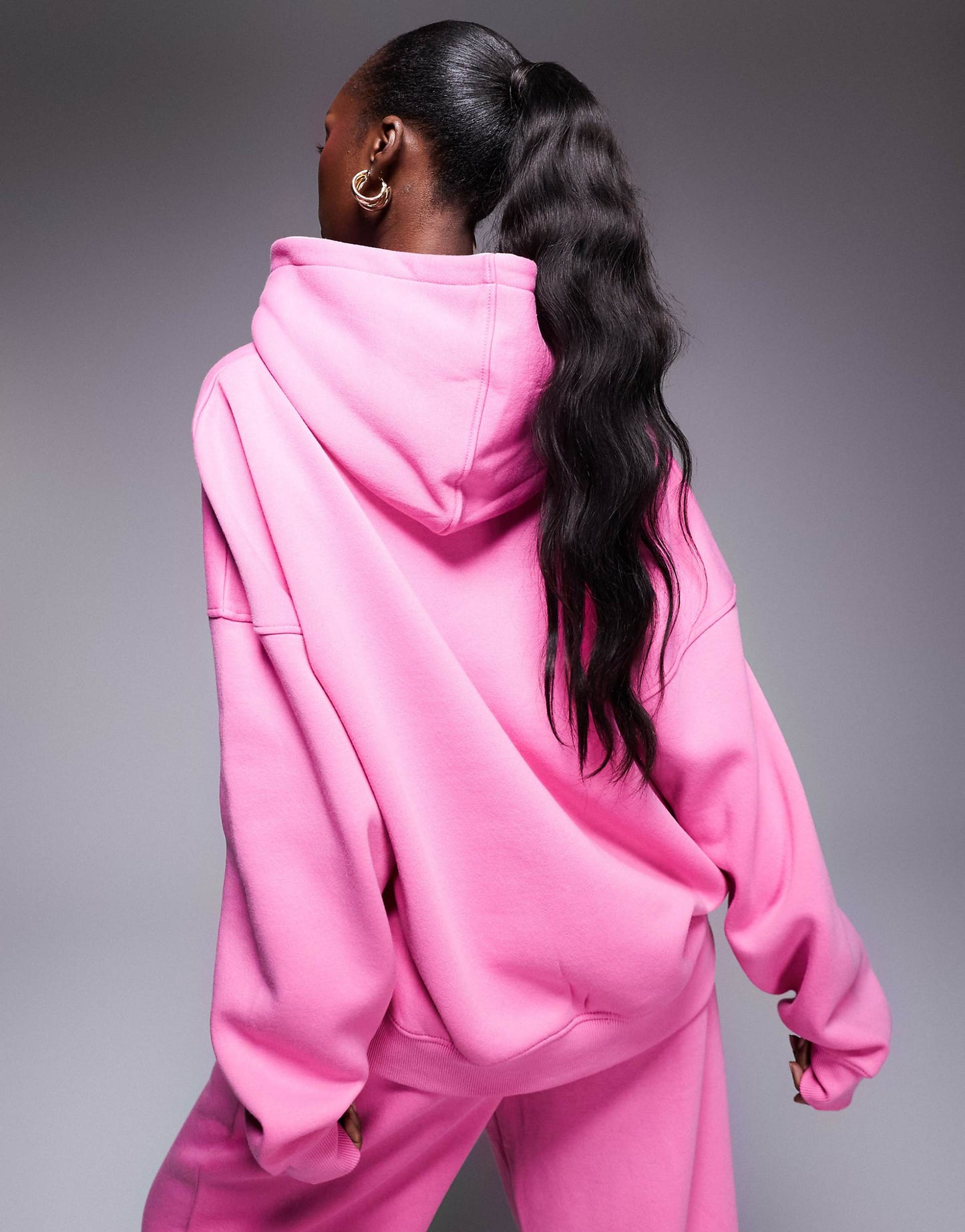 Logo Oversized Hoodie Co-Ord