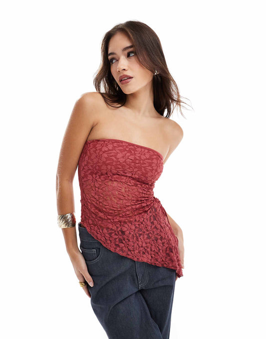 Lace Bandeau Top