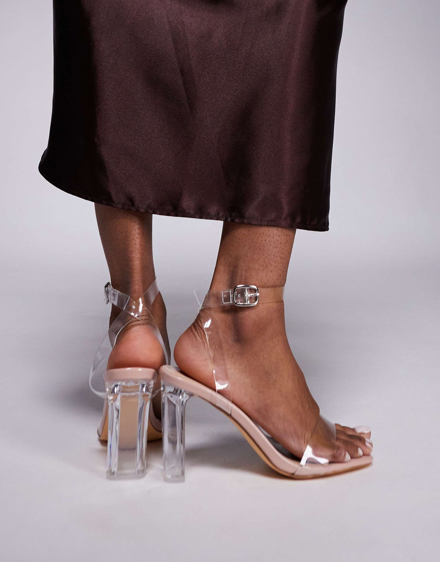 Wide Fit Block Heeled Sandals