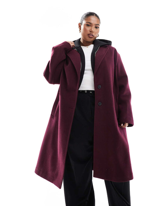 Curve Chuck On Formal Coat