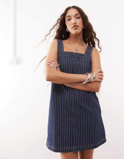 Denim Pinny Dress