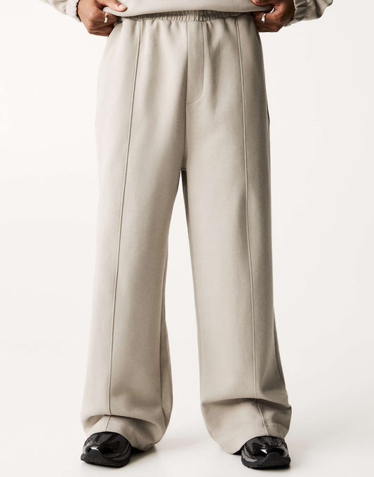 Wide Leg Tailored Trousers