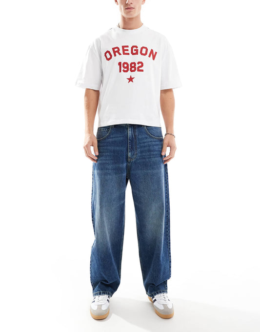 Stwd Waistband Skater Jean