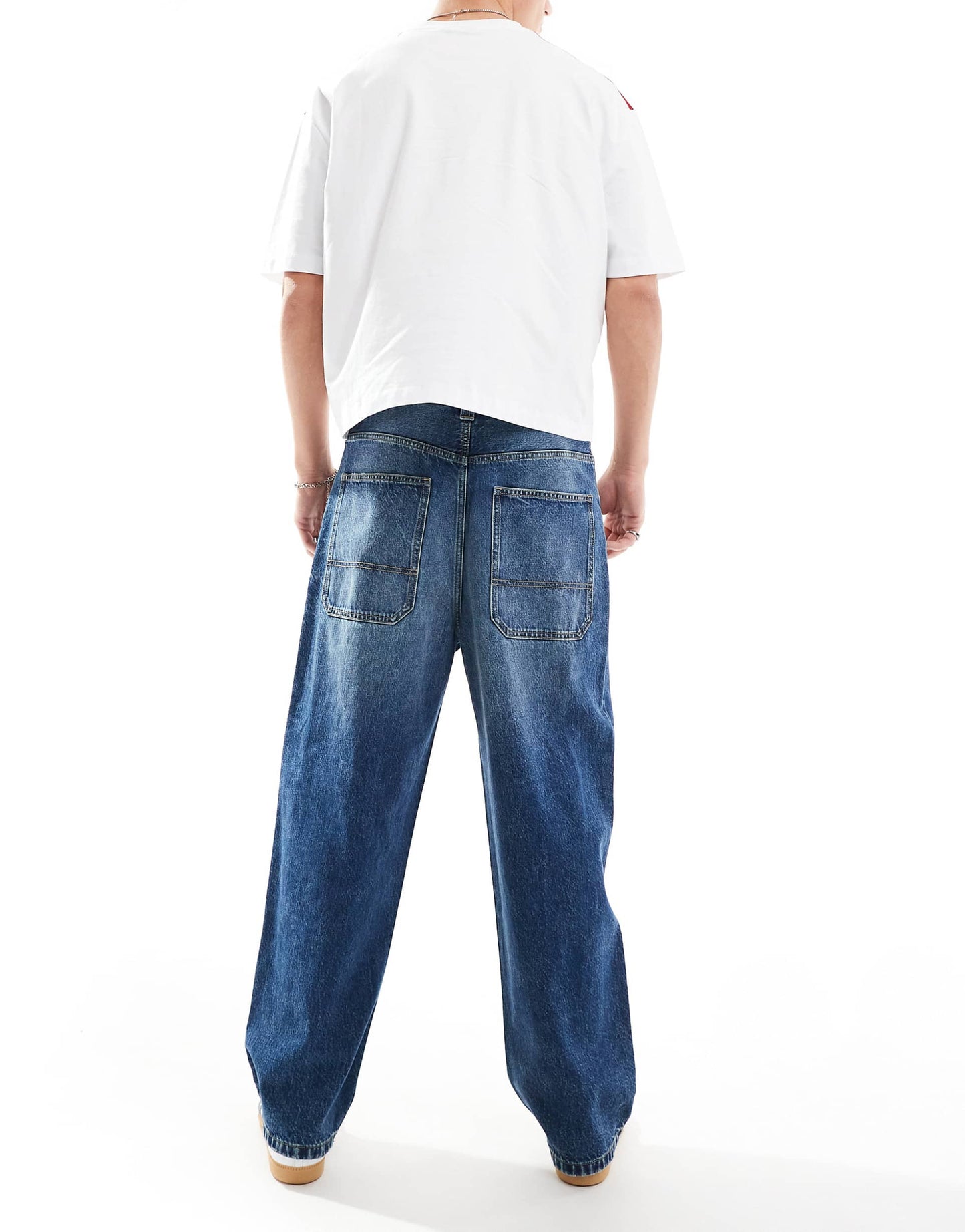 Stwd Waistband Skater Jean