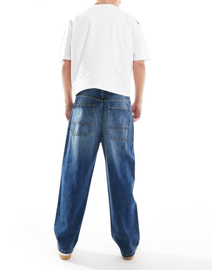 Stwd Waistband Skater Jean