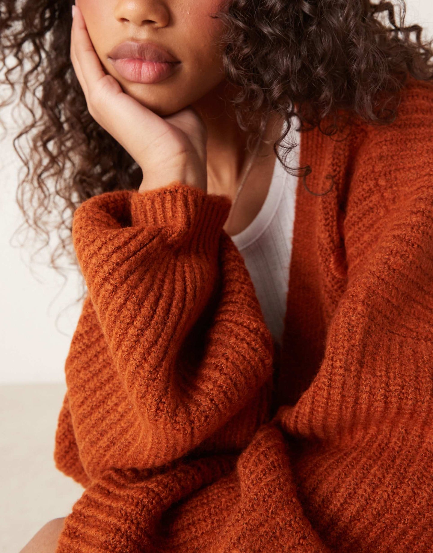 Embroidered Flower Cardigan