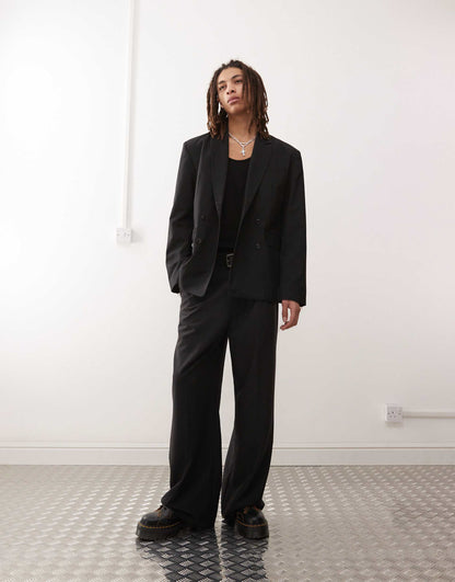 Fabio Fitted Double Breasted Blazer