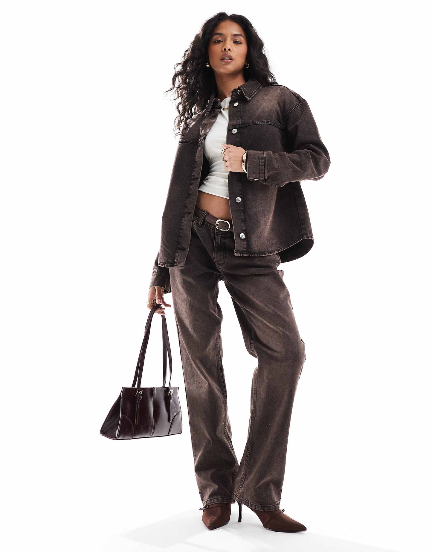 Denim Oversized Shirt