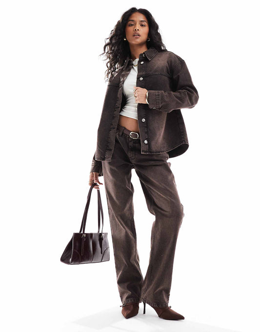 Denim Oversized Shirt