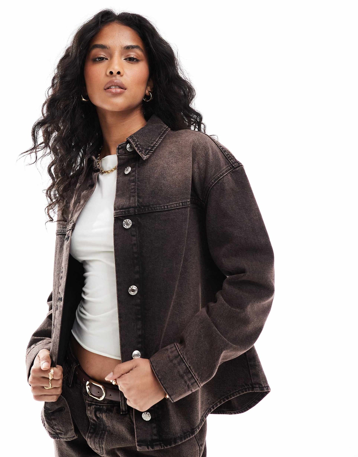 Denim Oversized Shirt