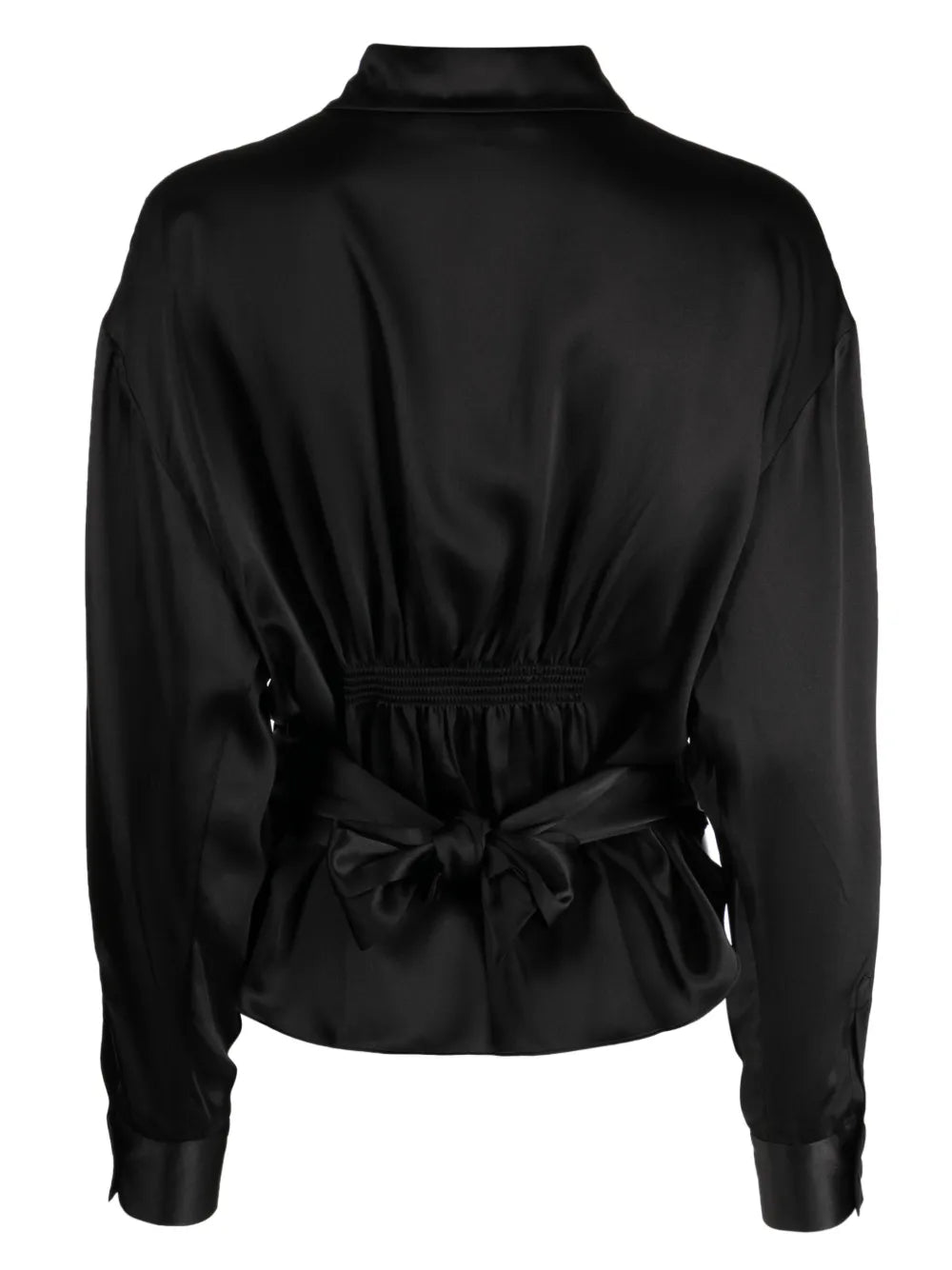 Twisted Silk Shirt