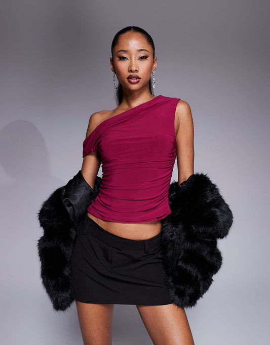 Exclusive Slinky Off Shoulder Top
