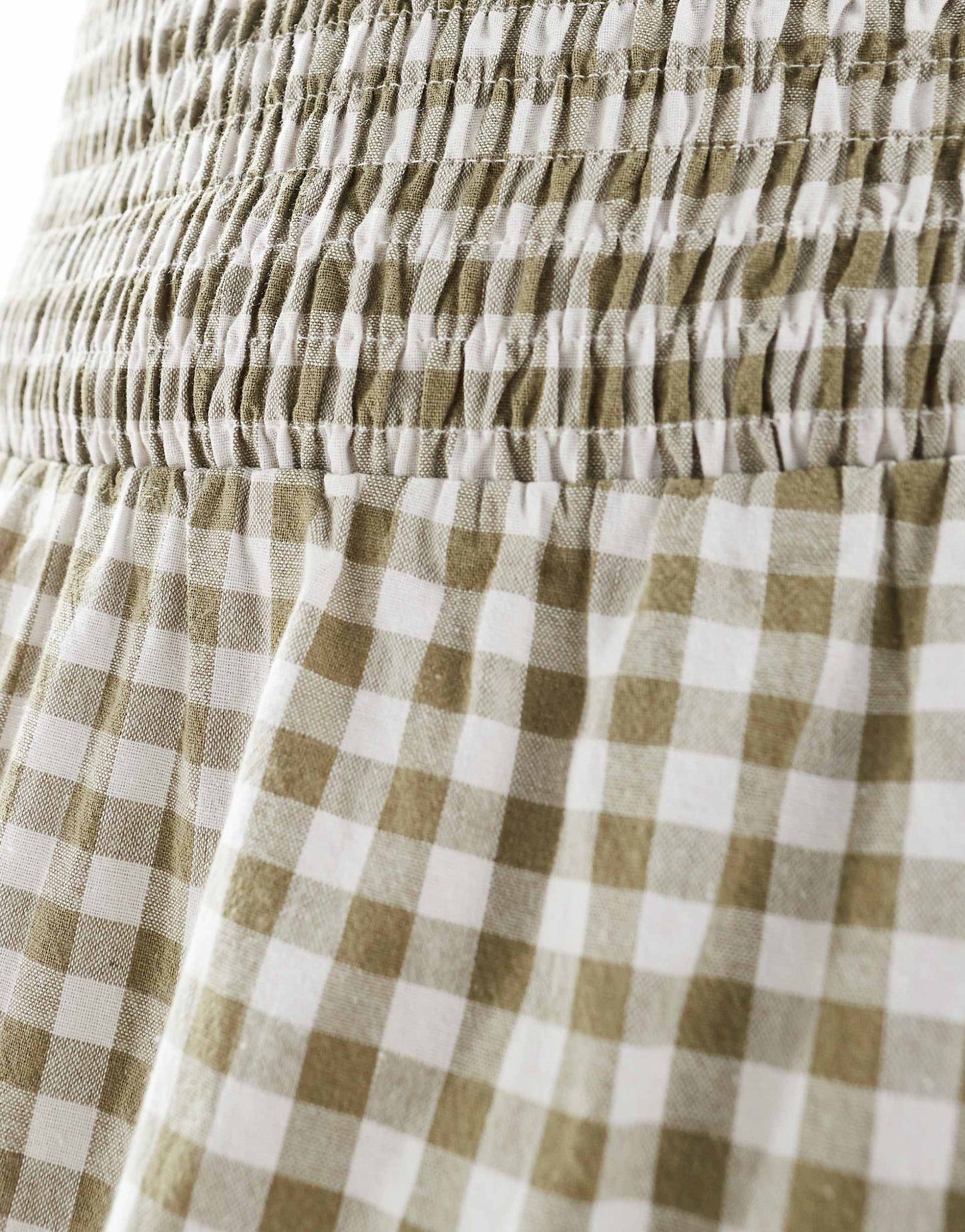 Exclusive Shirred Waistband Maxi Skirt Co-Ord