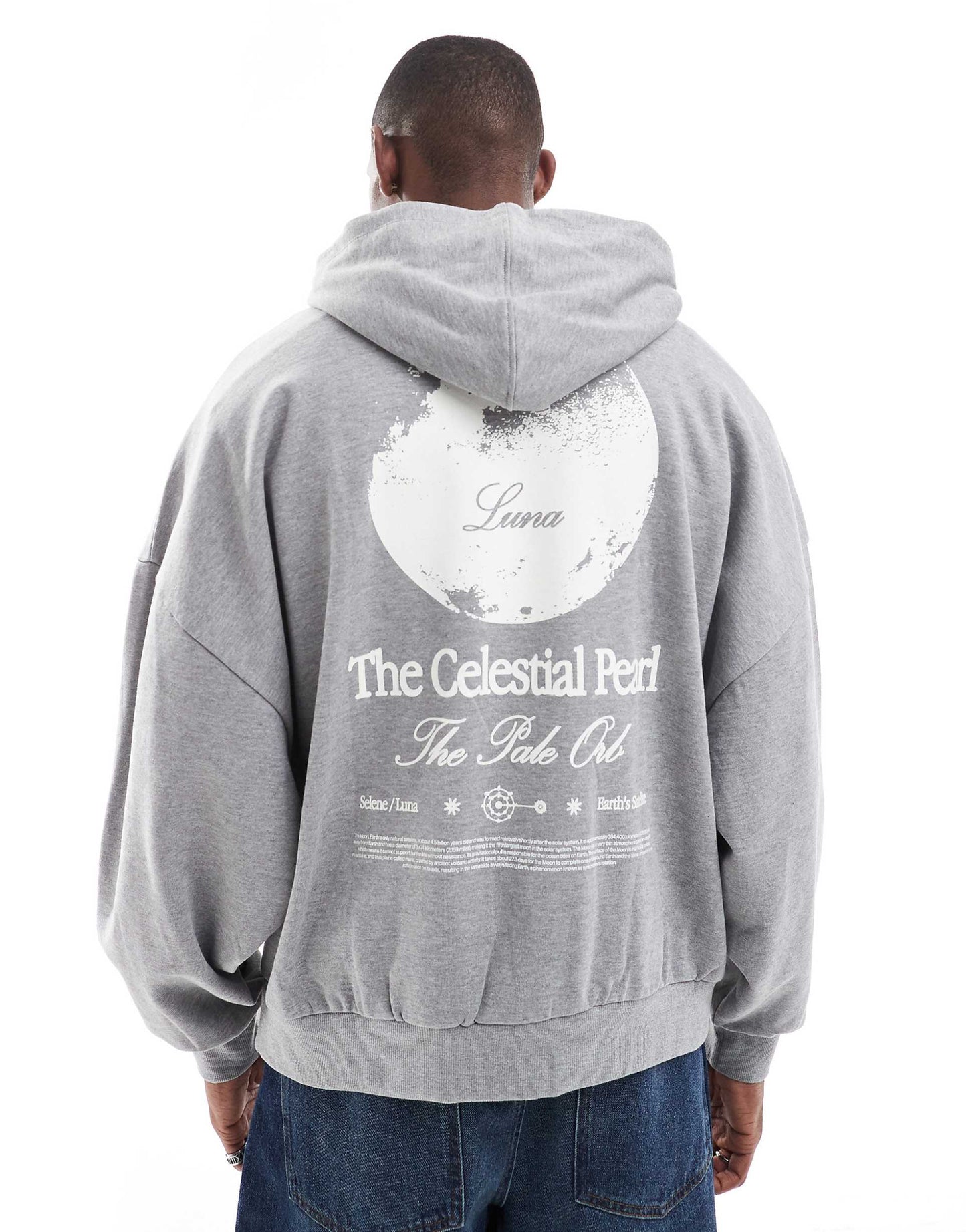 Extreme Oversized Hoodie With Back Print