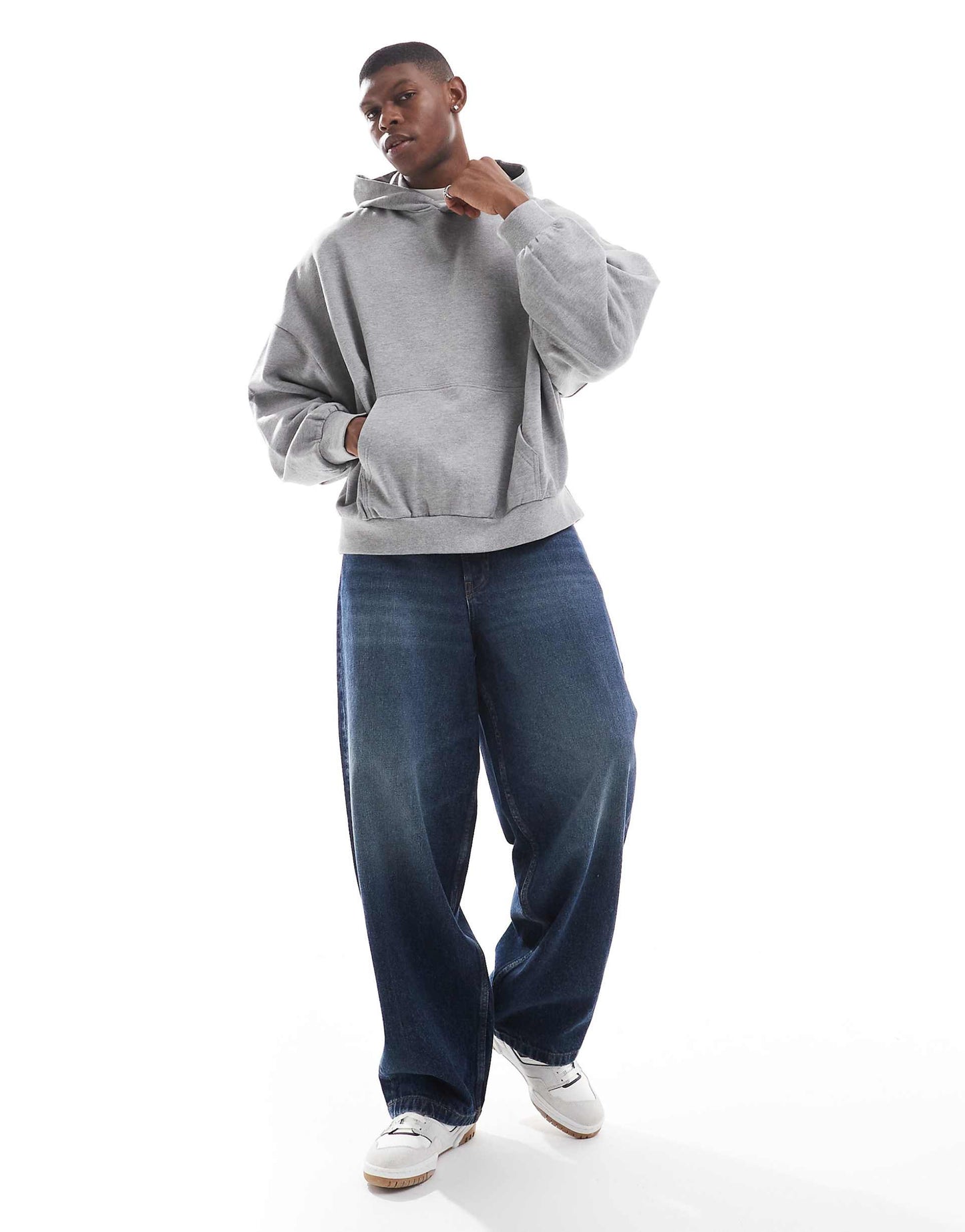 Extreme Oversized Hoodie With Back Print