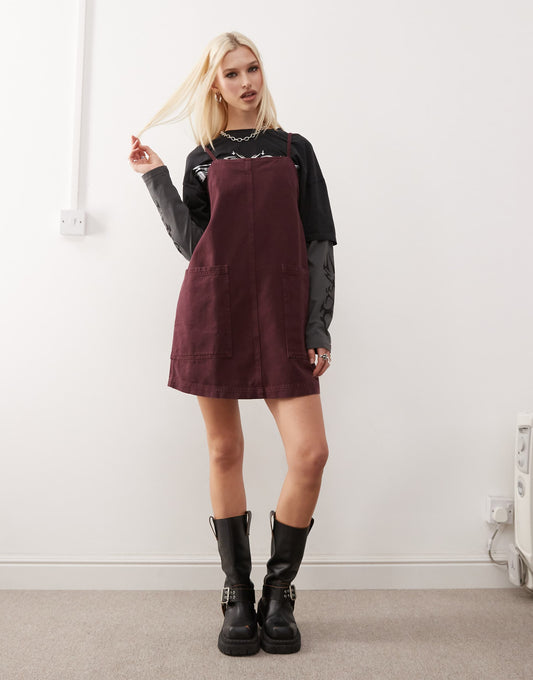 Denim Pinny Dress