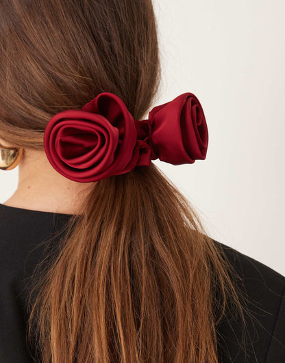 Scrunchie With Corsage Detail