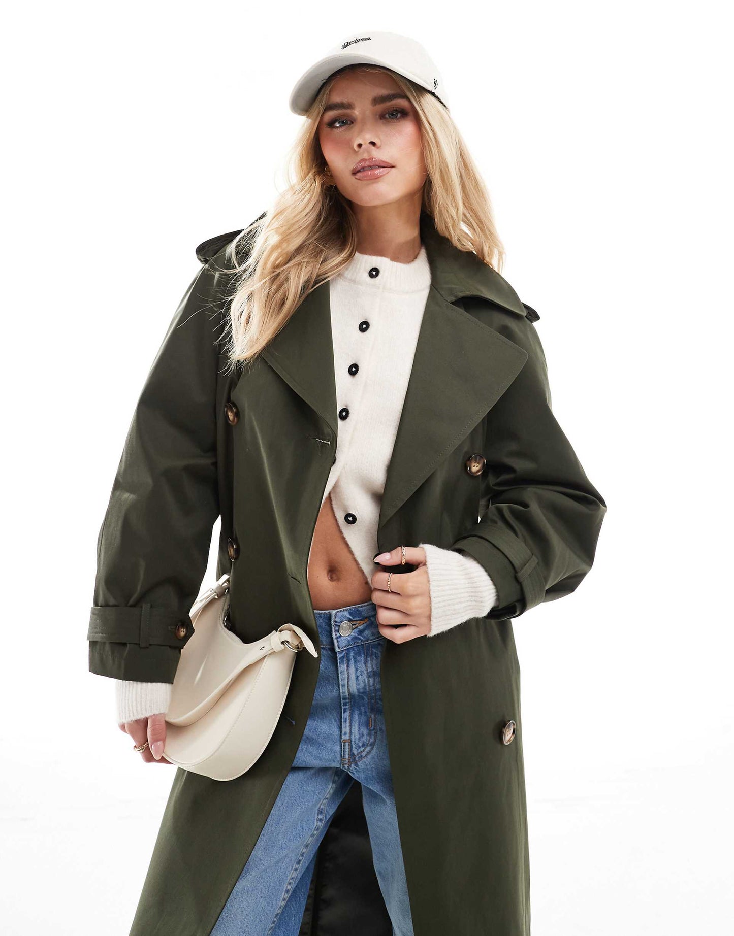 Petite Belted Trench Coat