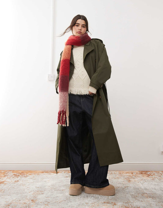 Belted Trench Coat
