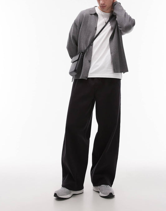 Twill Pull On Trousers