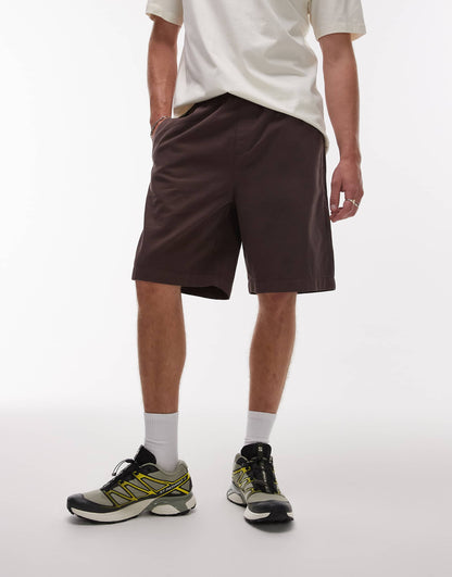 Washed Cotton Shorts