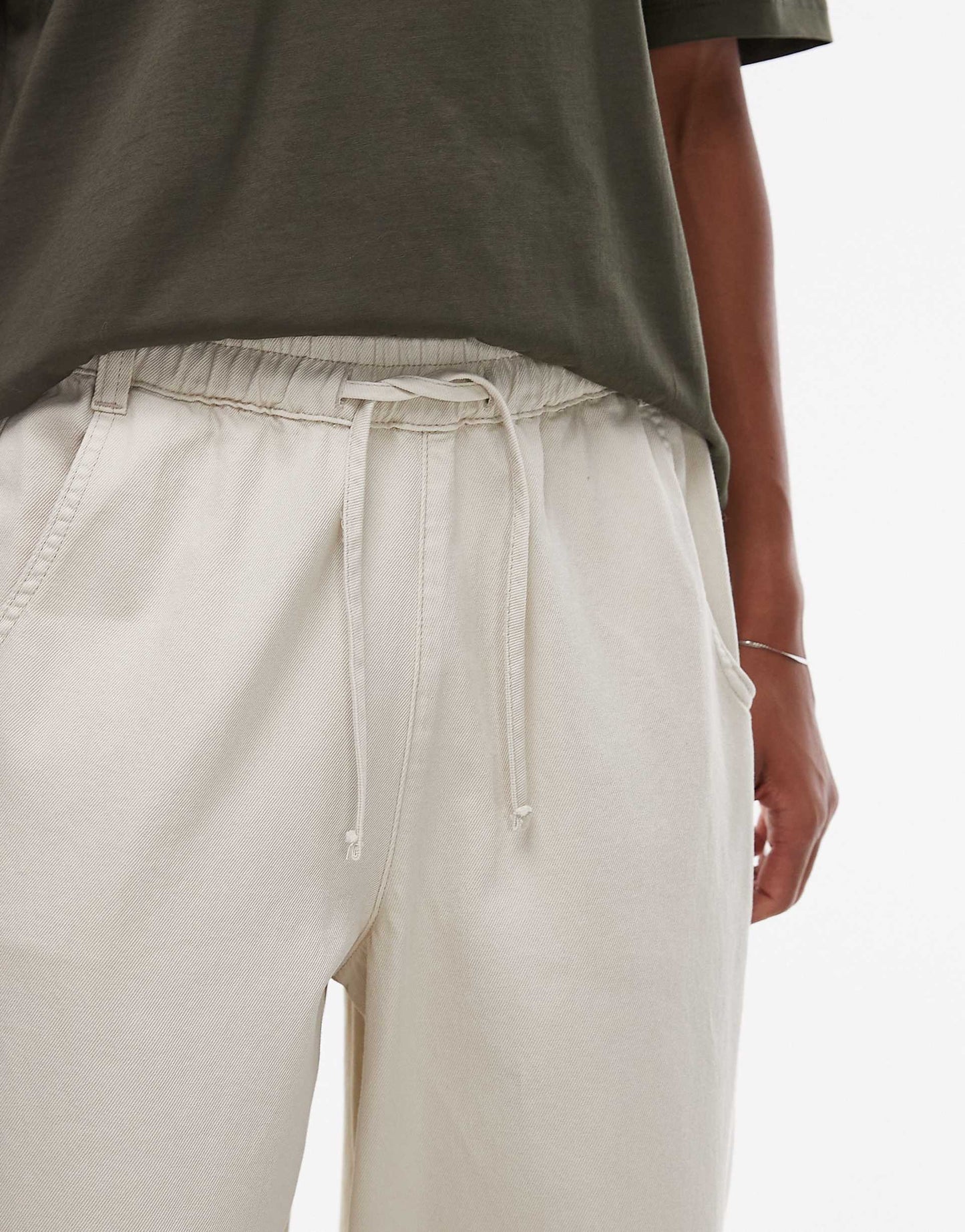 Twill Pull On Trousers