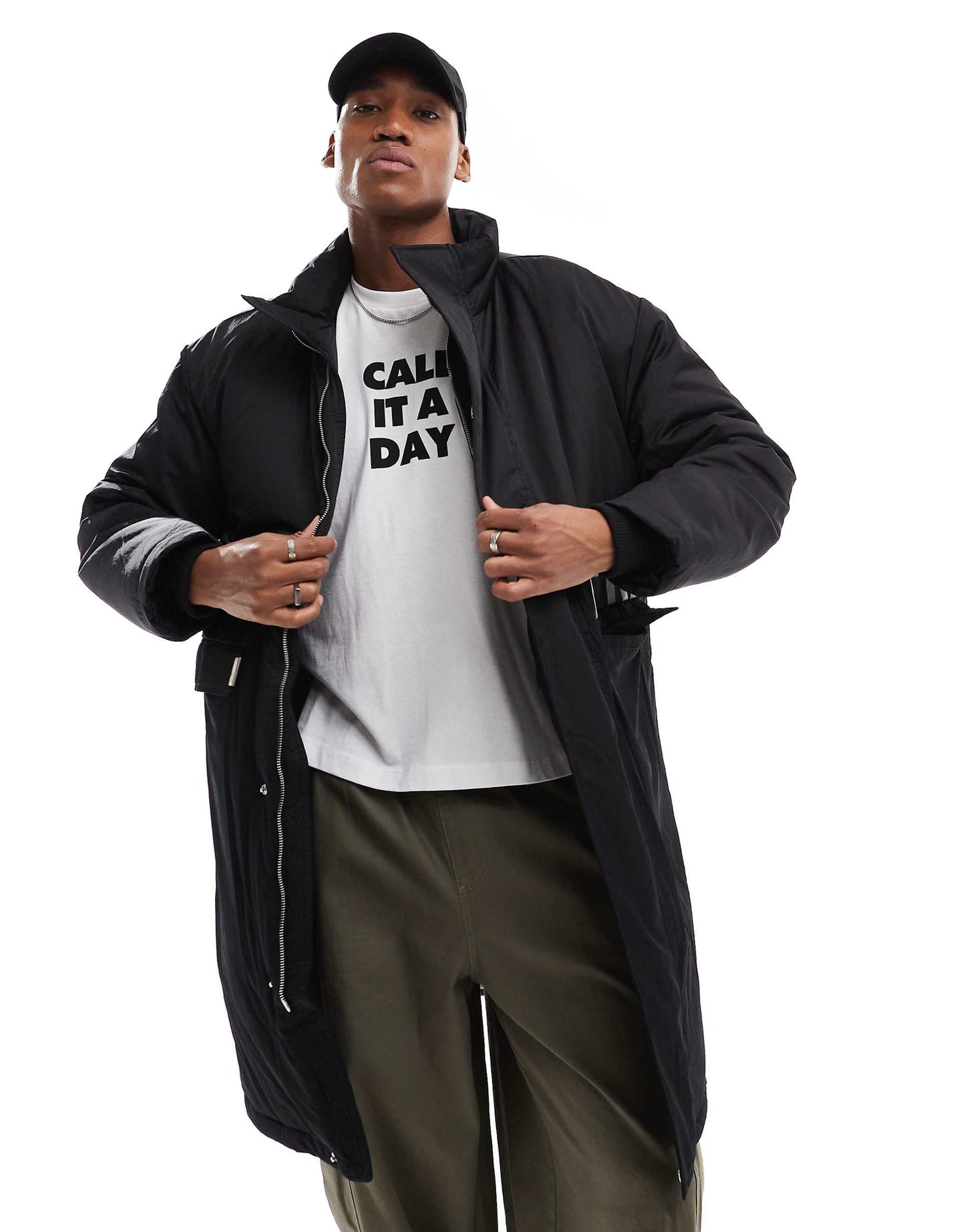Mens Layer Parker Jacket