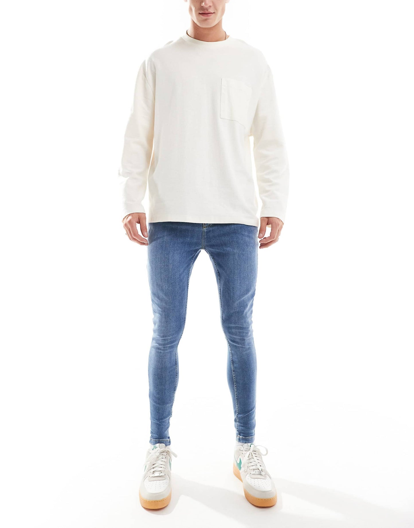 Mens Spray On Jean