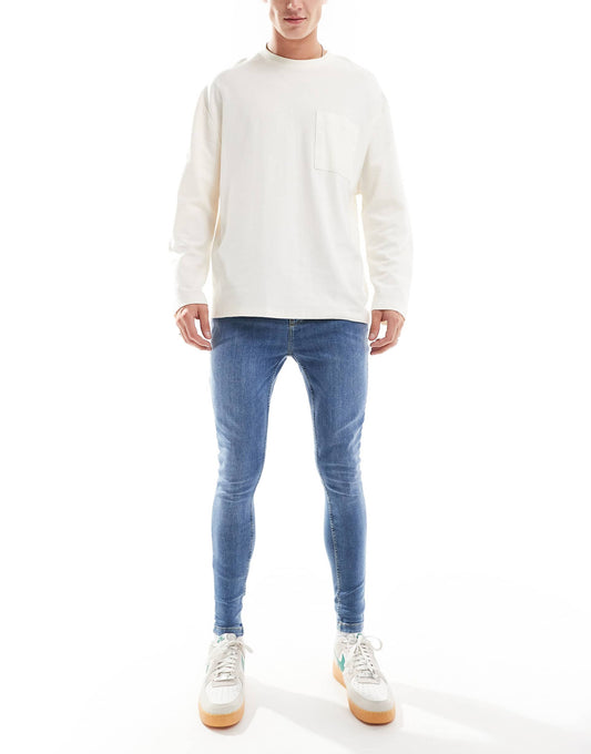 Mens Spray On Jean