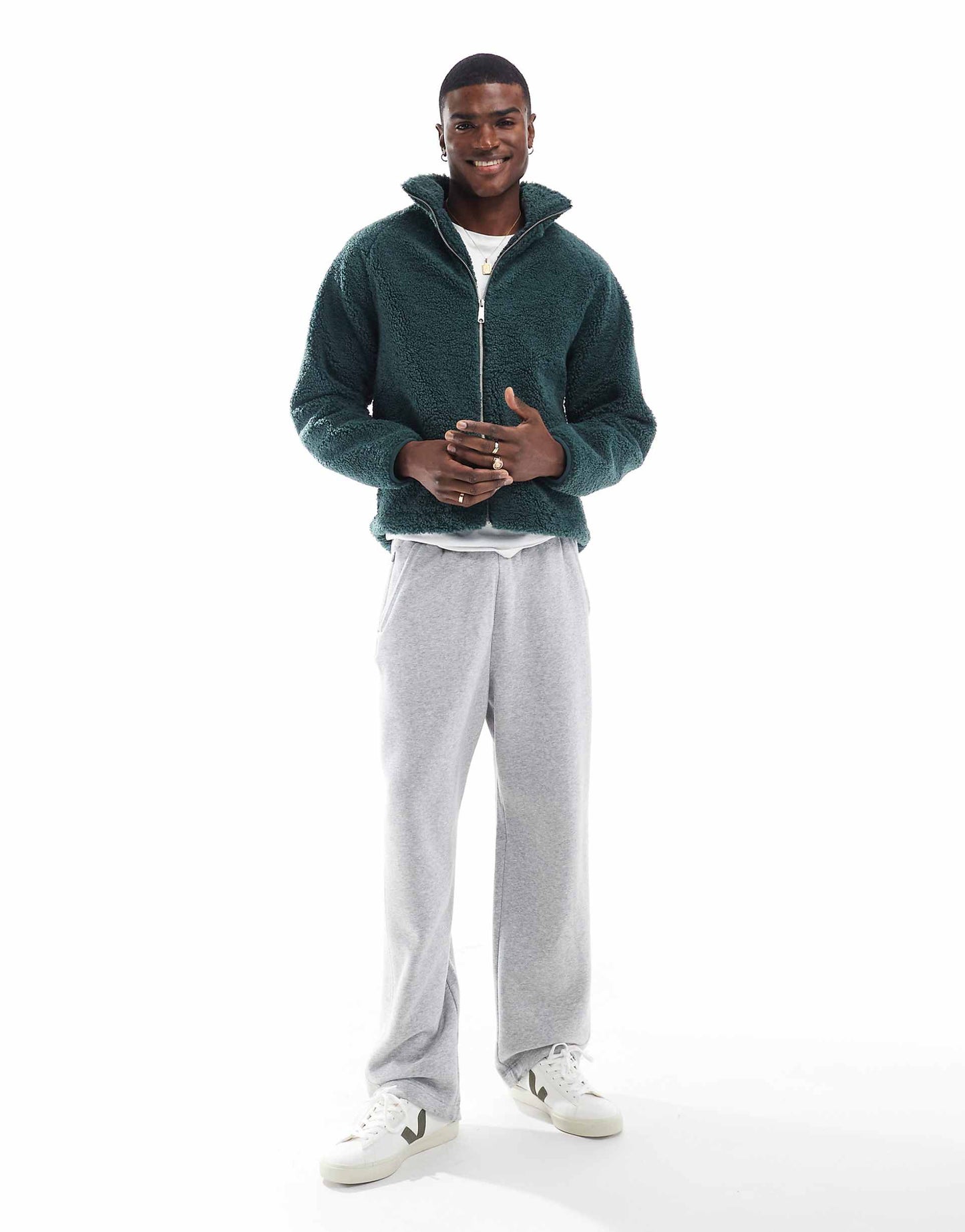 Teddy Zip Through Jacket