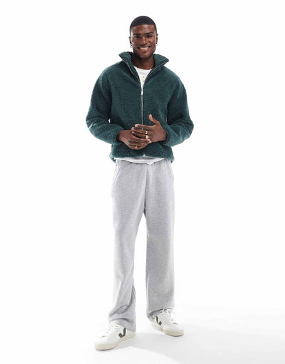 Teddy Zip Through Jacket