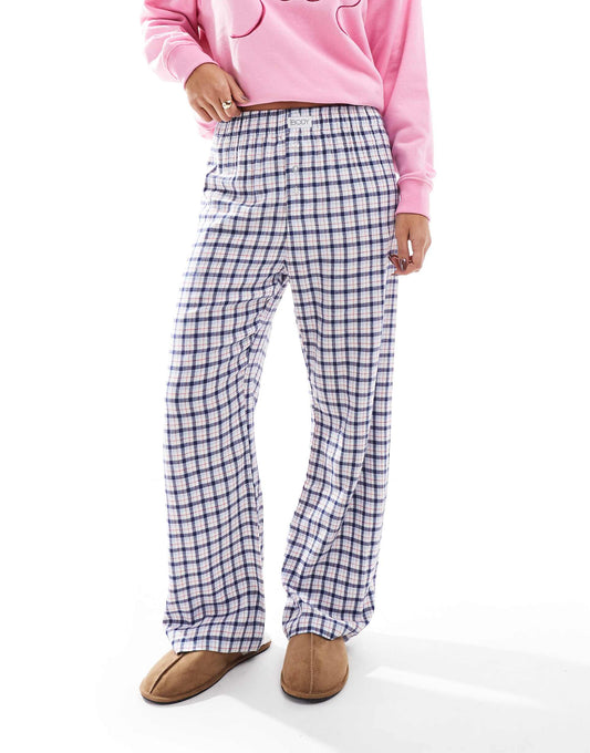 Flannel Boyfriend Boxer Pant