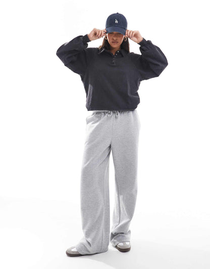 Oversized Collared Lounge Fleece Sweater