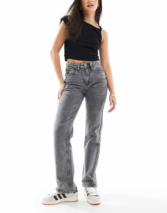 Tessa High Rise Straight Leg Jeans
