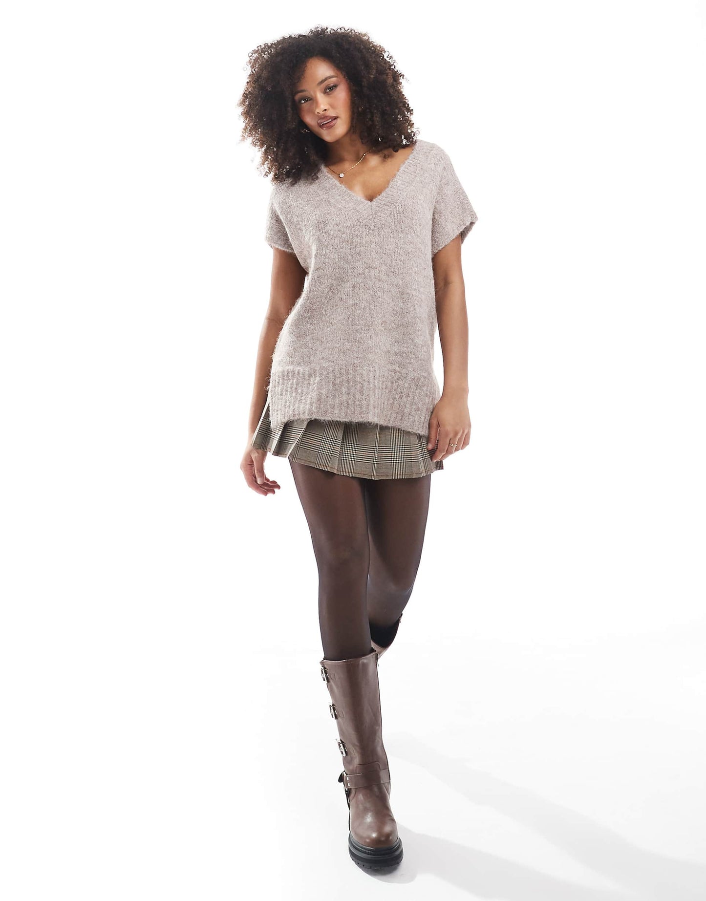 Longline Knitted Tunic