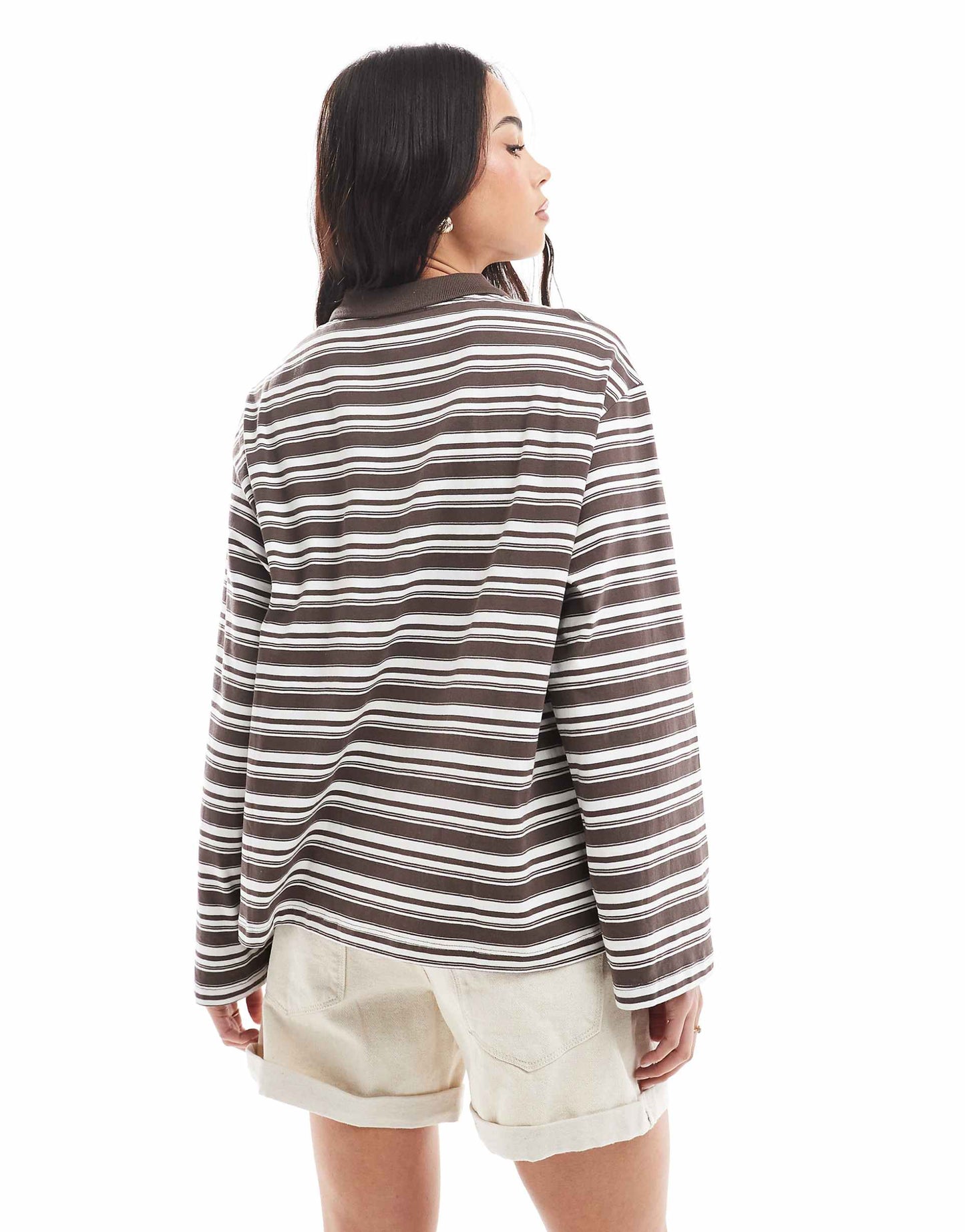 Long Sleeve Polo Top