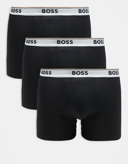 3 Pack Of Boxers With Contrast Waistband