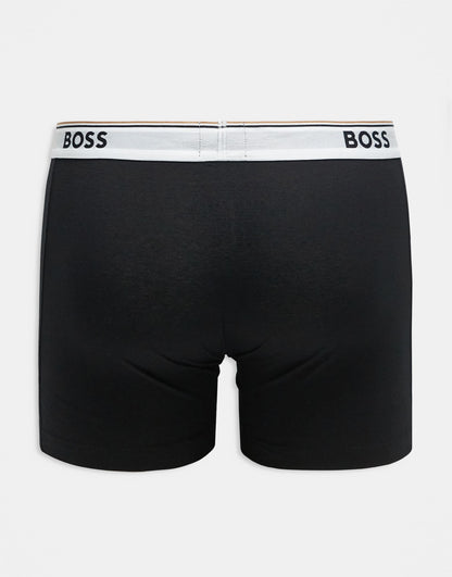 3 Pack Of Boxers With Contrast Waistband