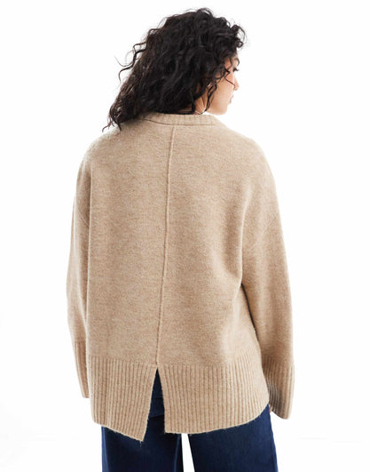 Oversized Knitted Jumper